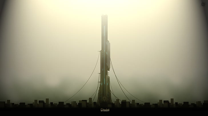 Starfield gameplay screenshot showing spaceship flying over alien planet with rings visible in the sky
